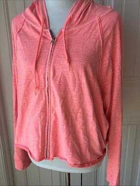 PINK Victoria's Secret Coral Pink Hoodie